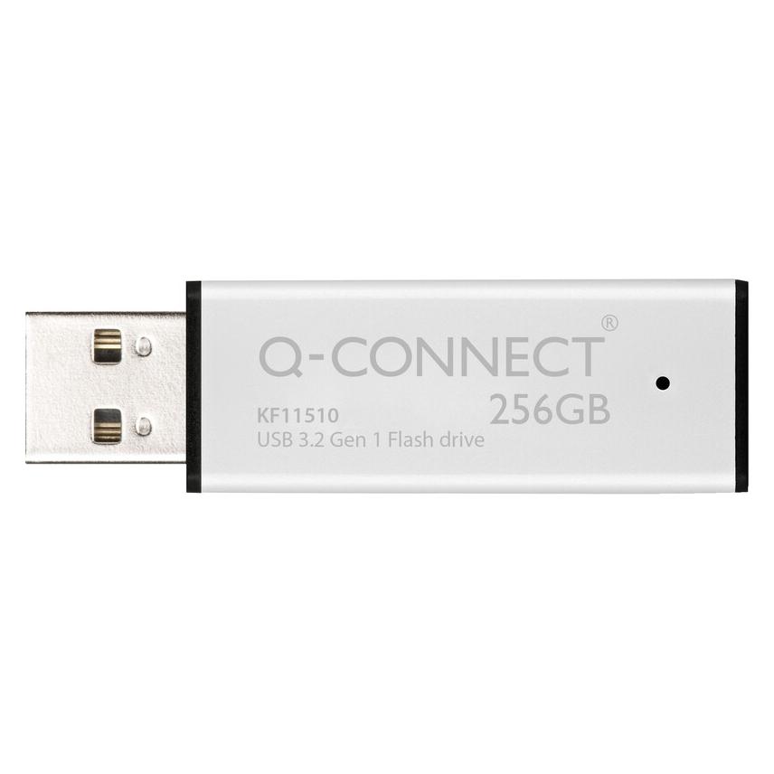 Q-Connect USB Stick 3.0 Flash Drive white (256 GB, USB-A) (KF11510)