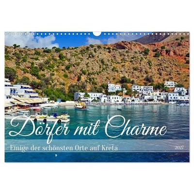Dörfer mit Charme (Wandkalender 2027 DIN A3 quer), CALVENDO Monatskalender