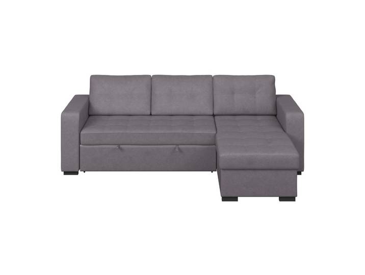 Ecksofa Turin dunkelgrau, 239x160cm