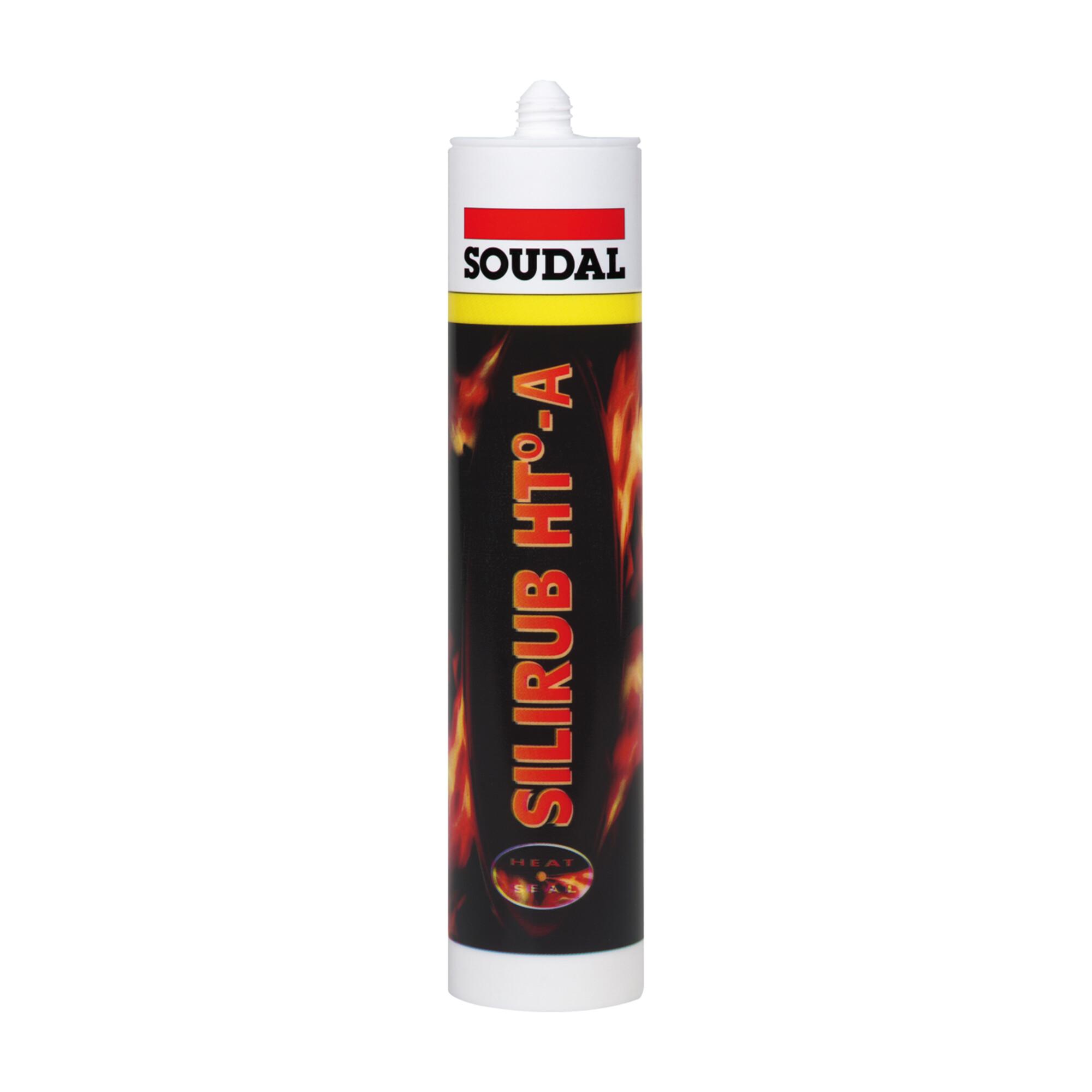 Soudal Hochtemparatur Silikon HT-A schwarz 300 ml (108265)