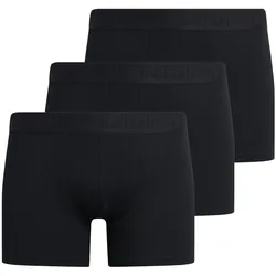Superdry Herren Boxershorts, 3er Pack - Boxer Triple Pack, Logobund, Cotton Stretch Schwarz / M