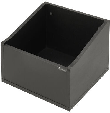Fun Generation Vinyl Shelf One Top Black Schwarz