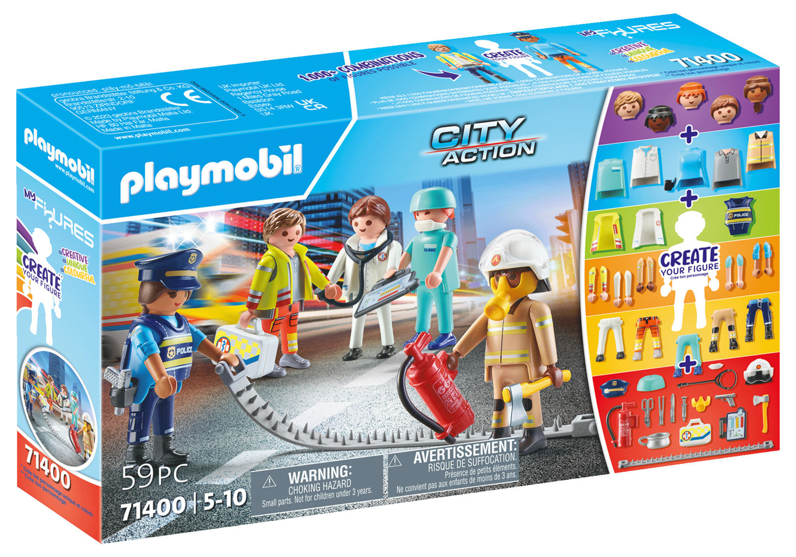 Playmobil My Figures 71400 Reddingsteam