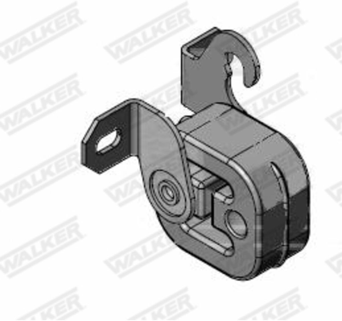Halter, Abgasanlage WALKER 80423