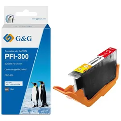 G&G Patrone ersetzt Canon PFI-300PBK