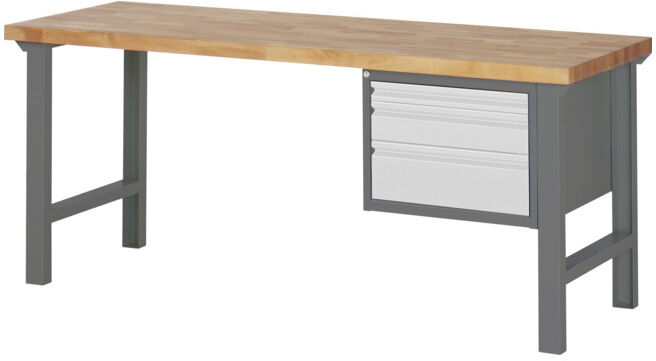 Etabli STIER Premium avec 3 tiroirs, lxPxH 2 000x700x840 mm (904766)