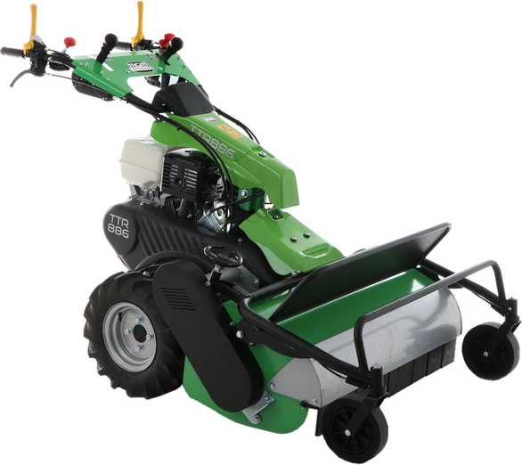 Lampacrescia - MGM Schlegelmäher Lampacrescia MGM TTR886 mit Zwillingsreifen - Honda GX390 hohe Steigungen