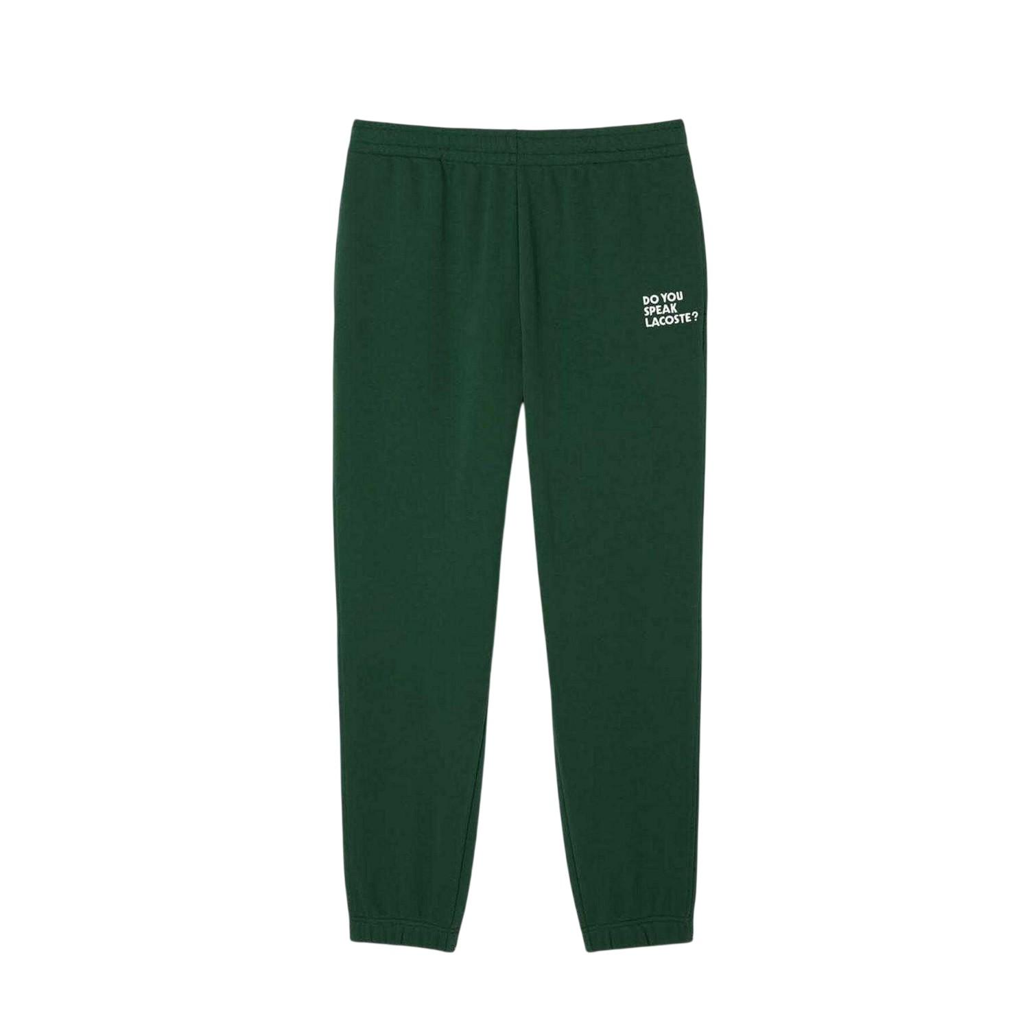 Lacoste Heren Fleece Relaxed Fit Sweatpants (Groen)