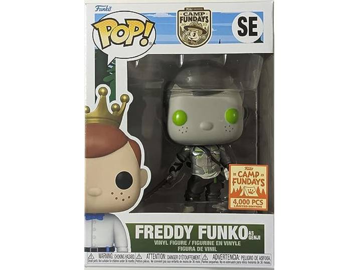 Funko Pop! Freddy as Genji 2023 Camp Fundays Box of Fun Exclusive Pop LE4000