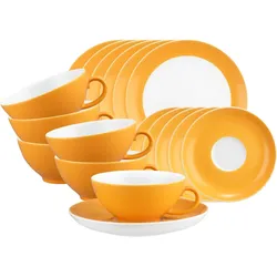 Seltmann Weiden Teeservice Liberty Pure Colors 18-tlg.