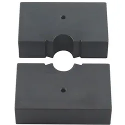 Pressbacken für Oval-Pressklemmen, Stahl, 3mm