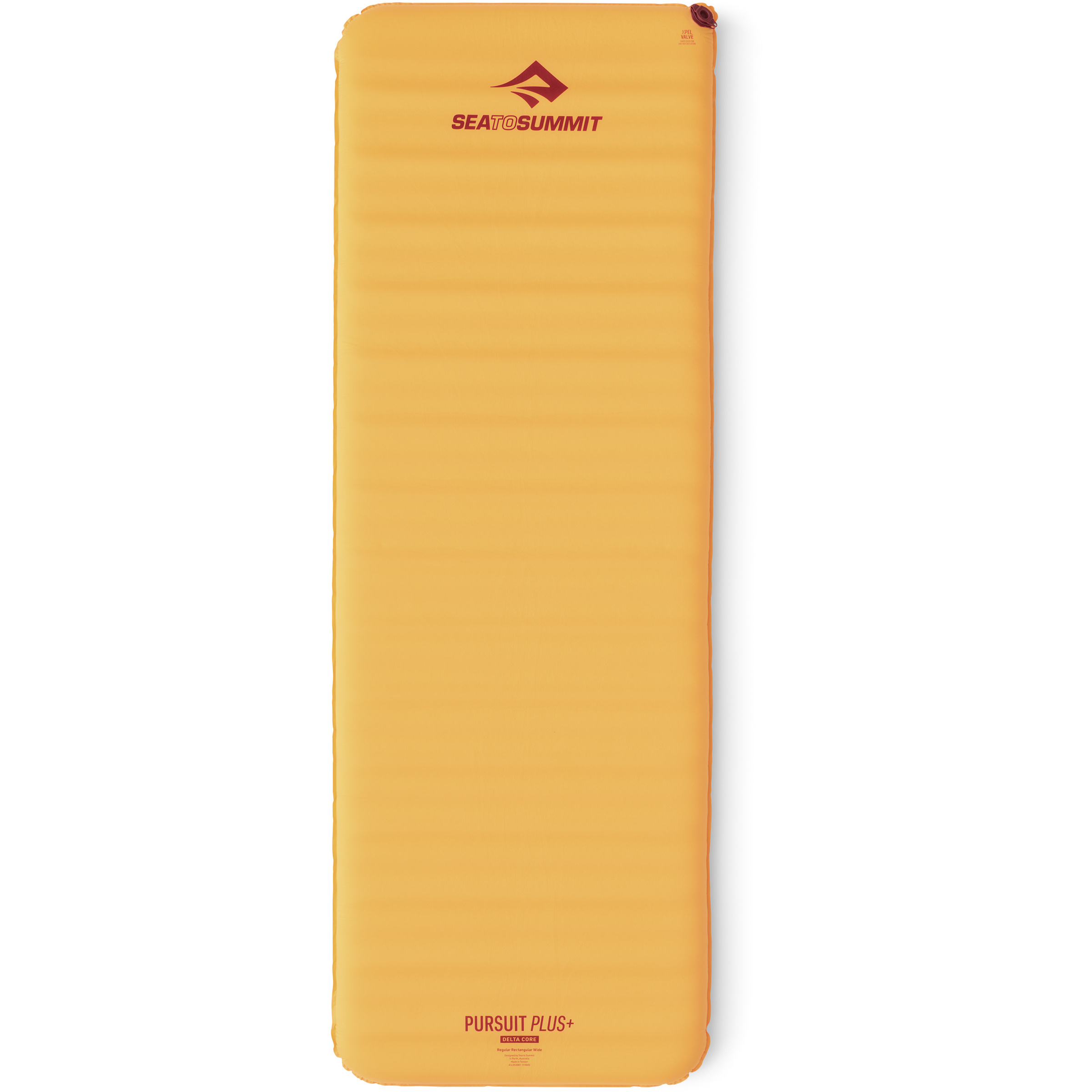 Sea to Summit Pursuit Plus SI Rectangular Isomatte orange Größe 183x64cm Trekking