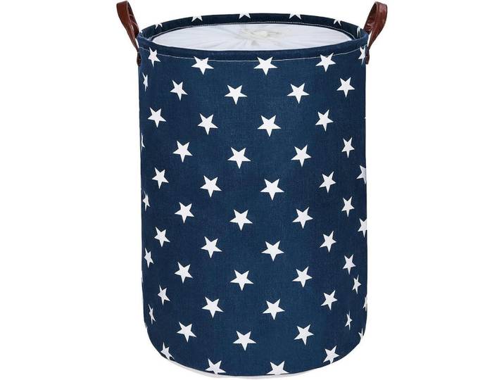 Wäschekorb mit Tunnelzug 61 cm Blau Star, 40.5x61x40.5 cm, Haushalt & Reinigung, Wäschepflege, Wäschekörbe & Wäschetonnen