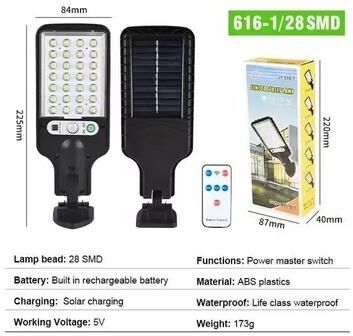 Inspired Living Solar Brilliance 108 COB Outdoor Motion Sensor Street & Wall Light 02 A