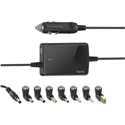 Hama Universal Kfz (70 W), Notebook Netzteil, Schwarz