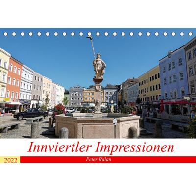 InnviertelAT-Version (Tischkalender 2022 DIN A5 quer)
