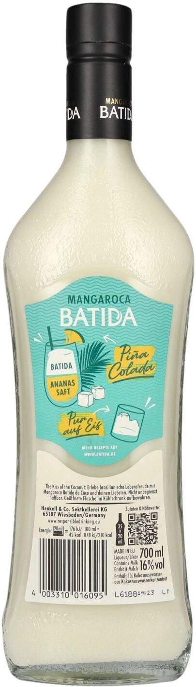 Mangaroca BATIDA de Côco 16% Vol. 0,7l