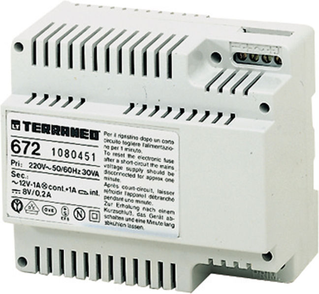 Legrand Alimentation 672 Multi-fils Ancien système TERRANEO 6 TE DIN (672)