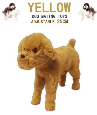 Inspired Finds Silicone Dog Companion Toy For Male Dogs With Suction Base yellow Manual Large