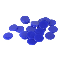 Spielsteine Spielchips - 25 mm - blau 259665