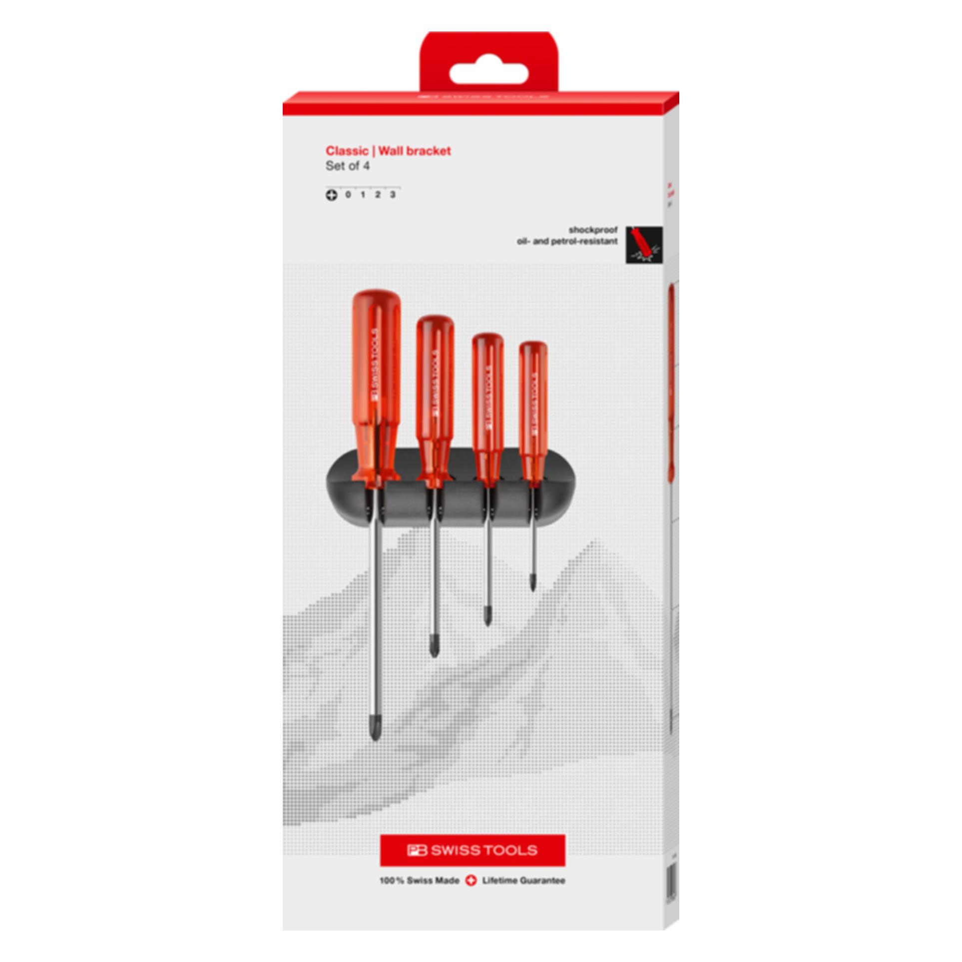 PB Swiss Tools Schraubenzieher-Set (Phillipps-Kreuzschlitz (PH)) (PB 242 13883 M1002-1430)