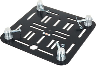 Global Truss F34BASEML-B Base Plate Black Schwarz