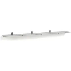 N°4 Wandregal 198 cm, hellgrau