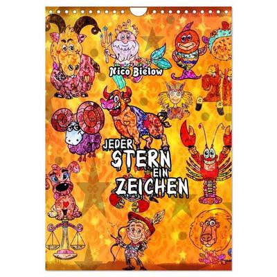 Jeder Stern ein Zeichen (Wandkalender 2027 DIN A4 hoch), CALVENDO Monatskalender