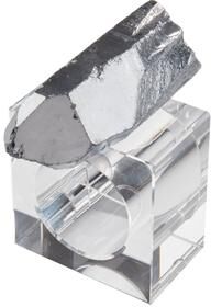 Saro Lifestyle Luxe Quartz Napkin Ring (Set of 4)