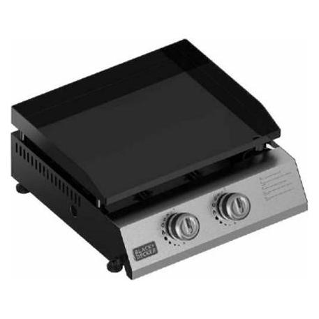 Black & Decker Gasgrill BXOP4900E von Black+Decker mit 2 Brennern (2.45 kW) (ES9340080B)