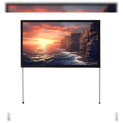 celexon Faltrahmen Leinwand Mobil Expert 244 x 137cm, Frontprojektion