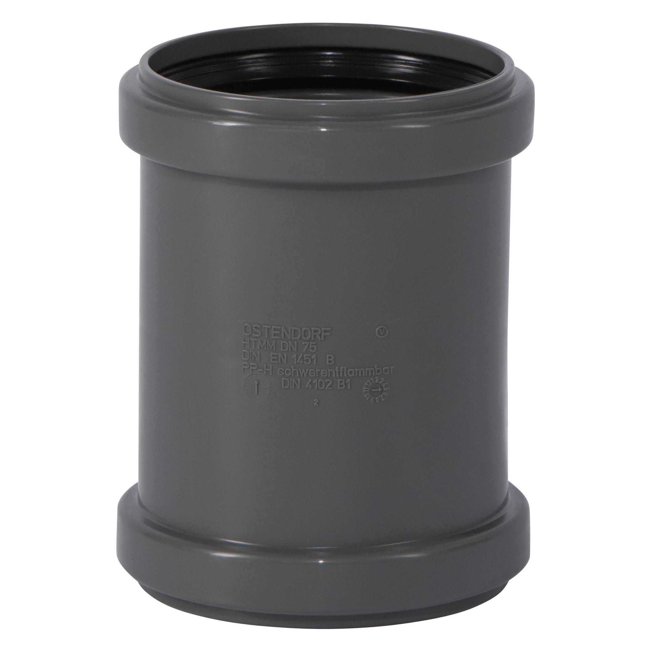 Csdk SL Ostendorf HTsafe-Doppelmuffe MM DN/OD 75 173510 (Doppelnippel) (173510-05)