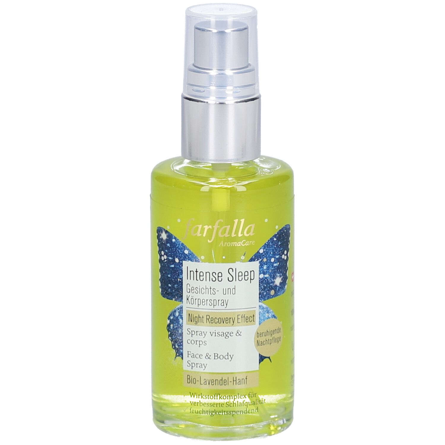 Farfalla Gesichts- und Körperspray Int Sleep 60 ml Dosierspray