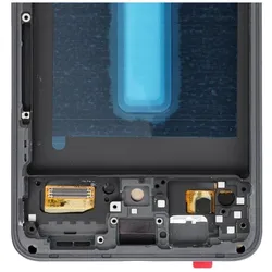 OEM LCD display! LCD Display for SAMSUNG S21 FE HARD OLED with frame (Display, Samsung Galaxy S21 FE), Mobilgerät Ersatzteile