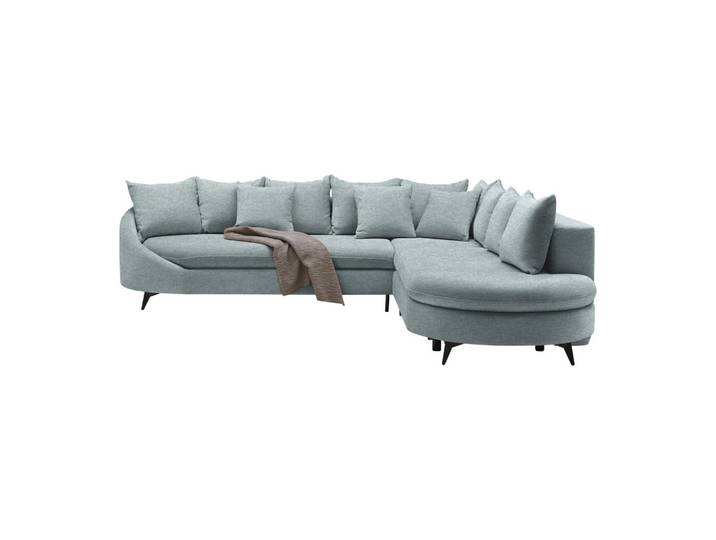 Ecksofa Axel Hellblau