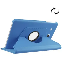 Tablet Tasche für Samsung Galaxy Tab E 9.6 Leder Schutz Hülle 360 ° Case Türkis