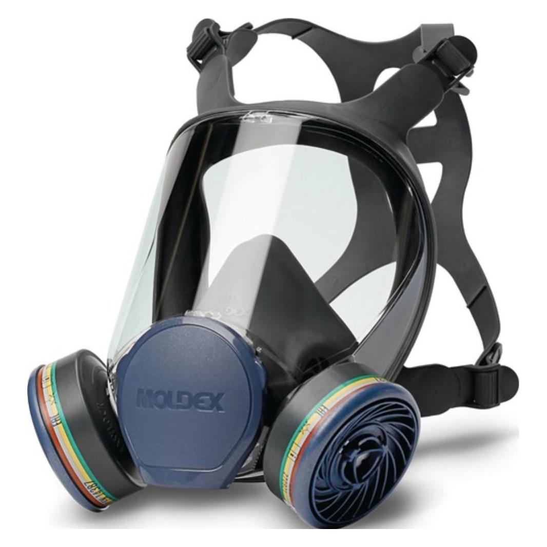 Moldex Atemschutz Vollmaske ohne Filter (Schutzklasse II, 1x) (900201)
