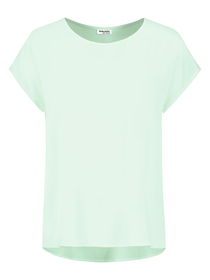 Sublevel Bluse in Mint - XXL