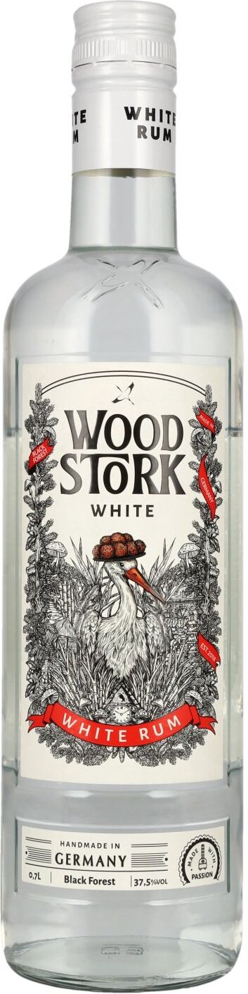 Bimmerle Wood Stork Black Forest White Rum 37,5% Vol. 0,7l