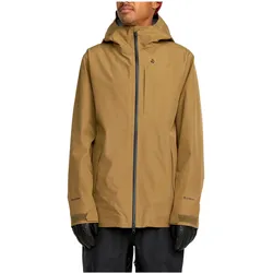 Volcom, Herren, Skijacke, Tester 3L Gore-Tex-Jacke Bronze (M), Bronze