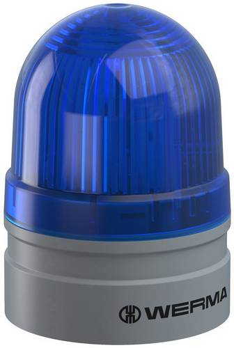 Werma Signaltechnik Signalleuchte Mini TwinFLASH 24VAC/DC BU 260.520.75 Blau 24 V/DC