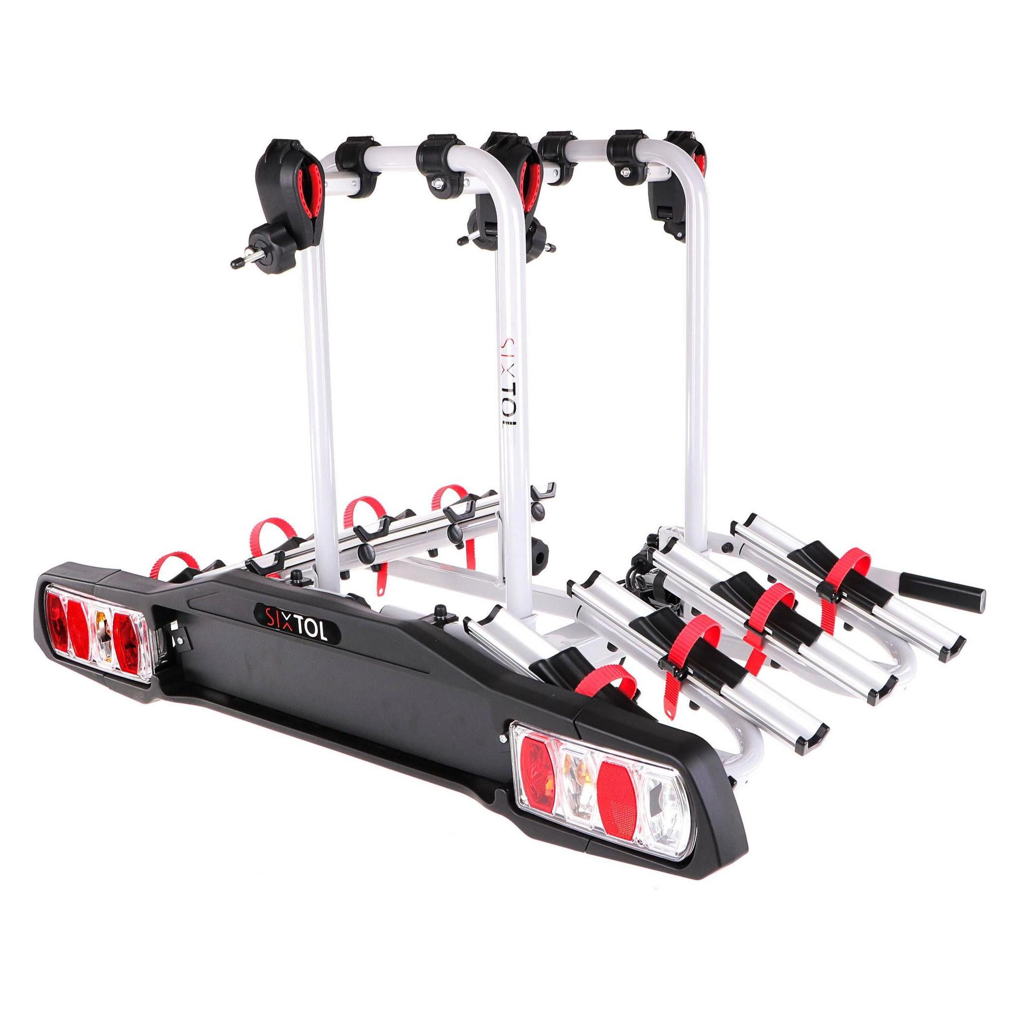 Sixtol Radträger für Anhängerkupplung BIKE 4 - 4 Räder (24047925)