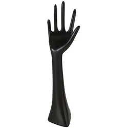 Schmuckhand Schmuckhalter Hand Kunstharz  schwarz H 34 cm Stückpreis