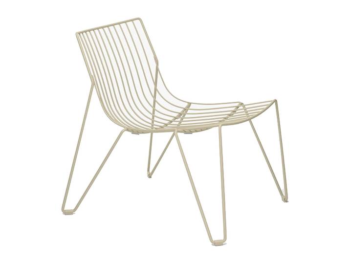 Massproductions Tio easy chair Loungesessel Ivory