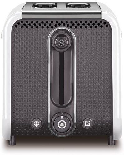 Dualit Studio White & Grey Polished 2 Slot Toaster