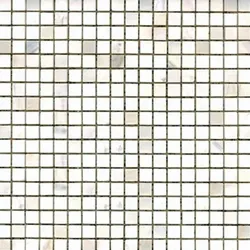 Premium Mosaic Stone Steinmosaik weiß 30x30 cm poliert STMOS15WHP