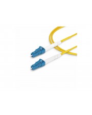 StarTech.com 30m 98.4ft LC to UPC OS2 Single Mode Simplex Fiber Optic Cable 9/125µm Laser Optimized 40G/100G Bend Insensitive Low Insertion Loss LSZH Patch Cord Patch-Kabel LC/UPC Einzelmodus M zu M 30 m 2 mm Glasfaser 9/125 Mikrometer OS1/OS2 halogenfrei (SPSMLCLC-OS2-30M)