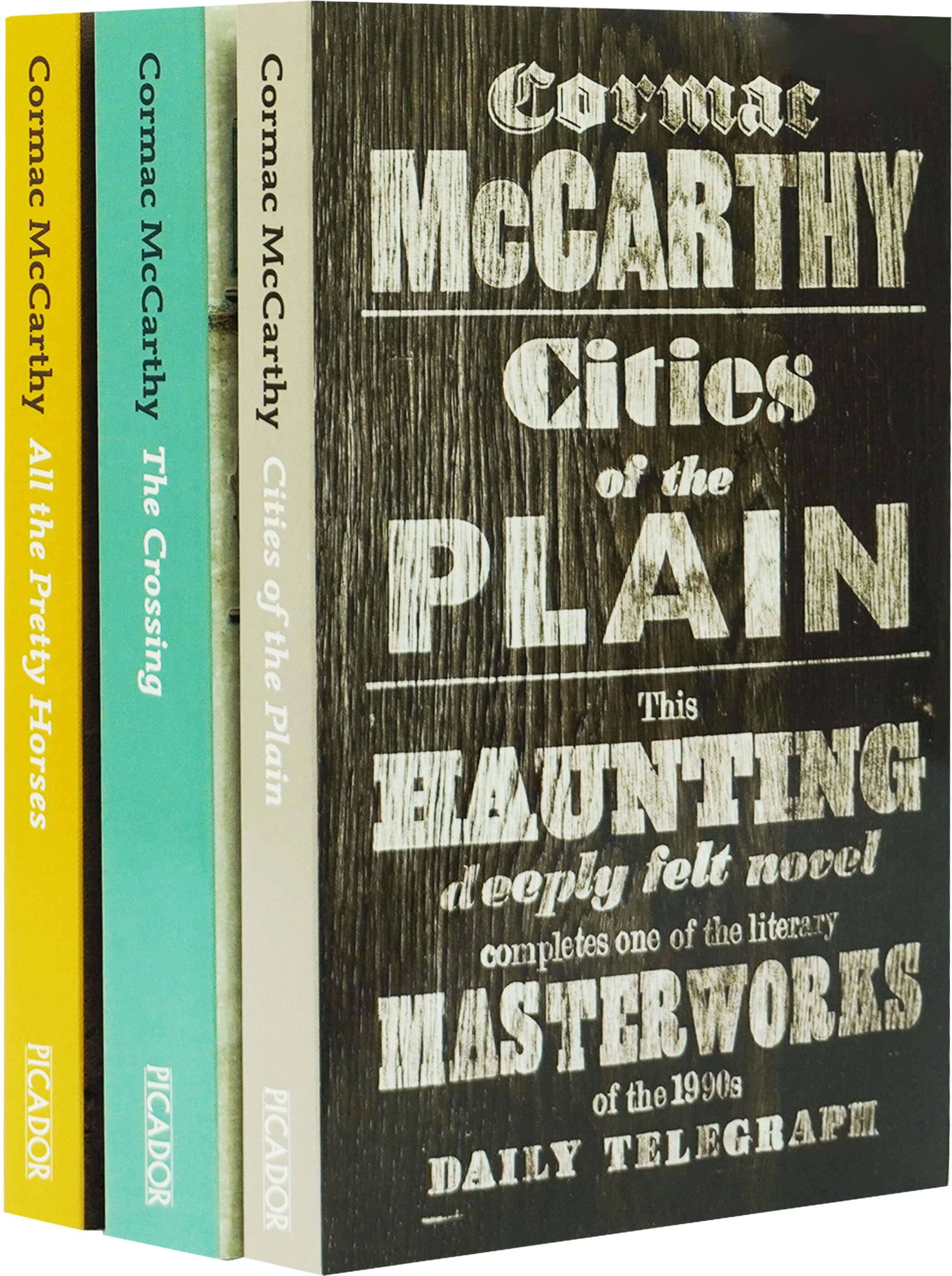 The Border Trilogy Series by Cormac McCarthy: 3 Books Collection Set - Fiction - Paperback Macmillan