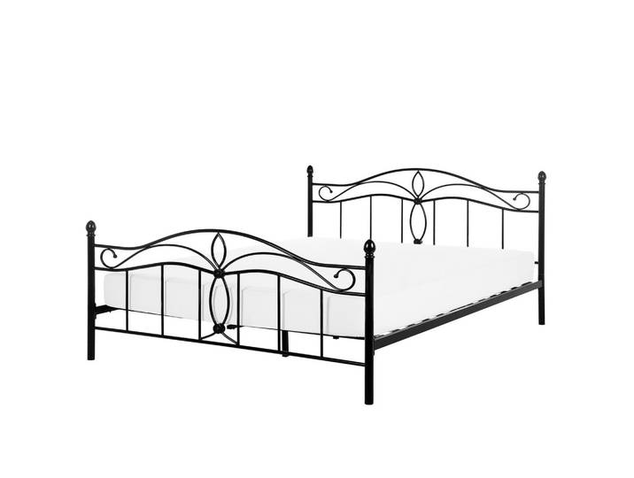 METALLBETT 160/200cm Schwarz Antlia