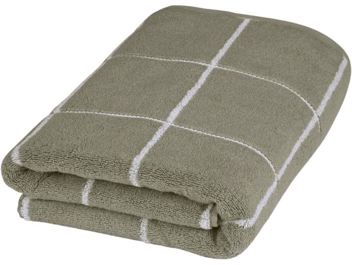 Duschtuch ROSS Überkaro 9032 , grau (flanell), B:75cm L:140cm, Frottier, Baumwolle, Handtücher, Duschtuch, 100% Baumwolle, kariert, in modischen Karo Farben